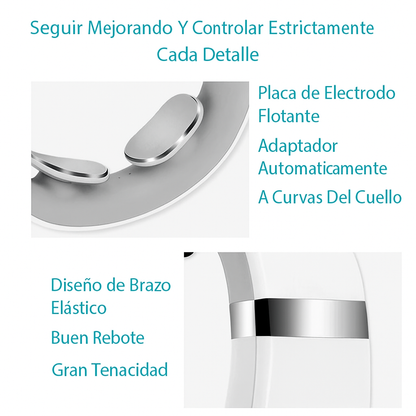 “Relájate en cualquier lugar con este masajeador portátil de cuello y hombros, compacto y fácil de llevar”